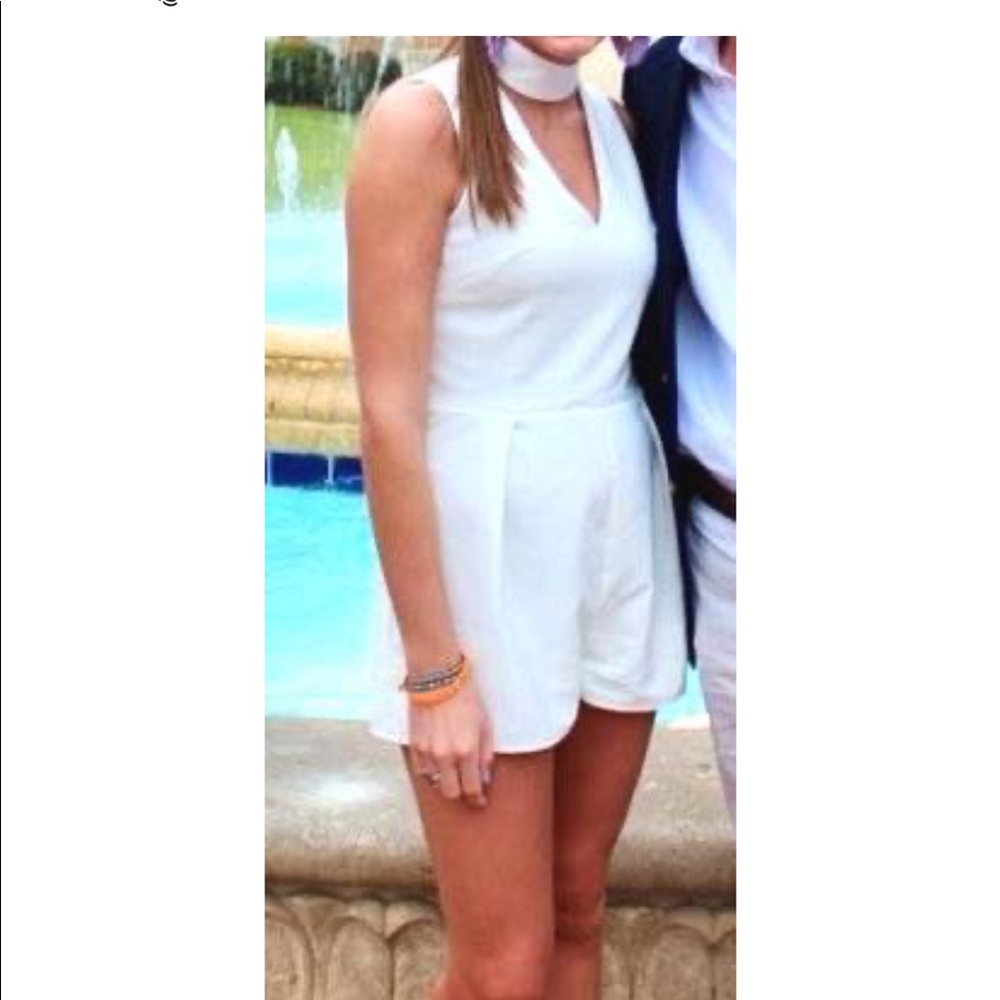 white romper